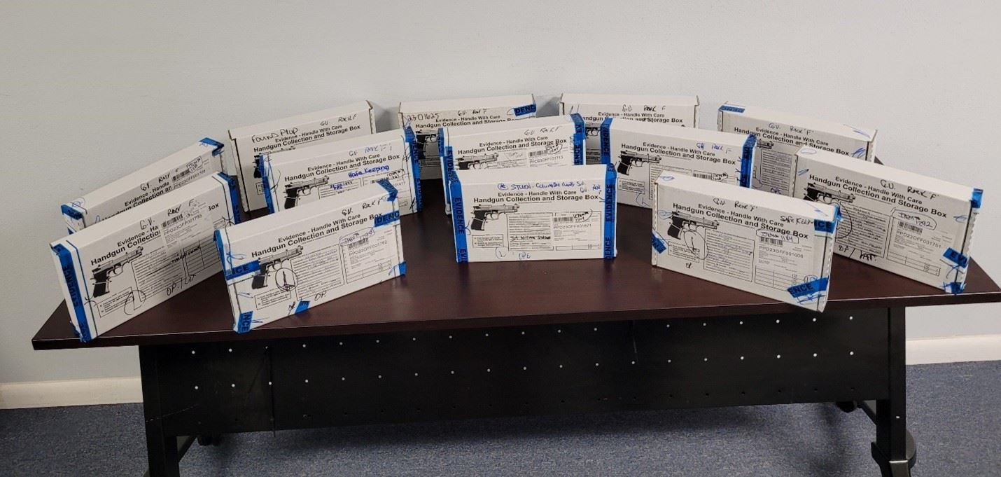 Palatka Police take 44 firearms off City streets in three months