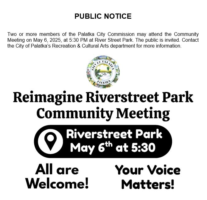 River Street Park Community Forum